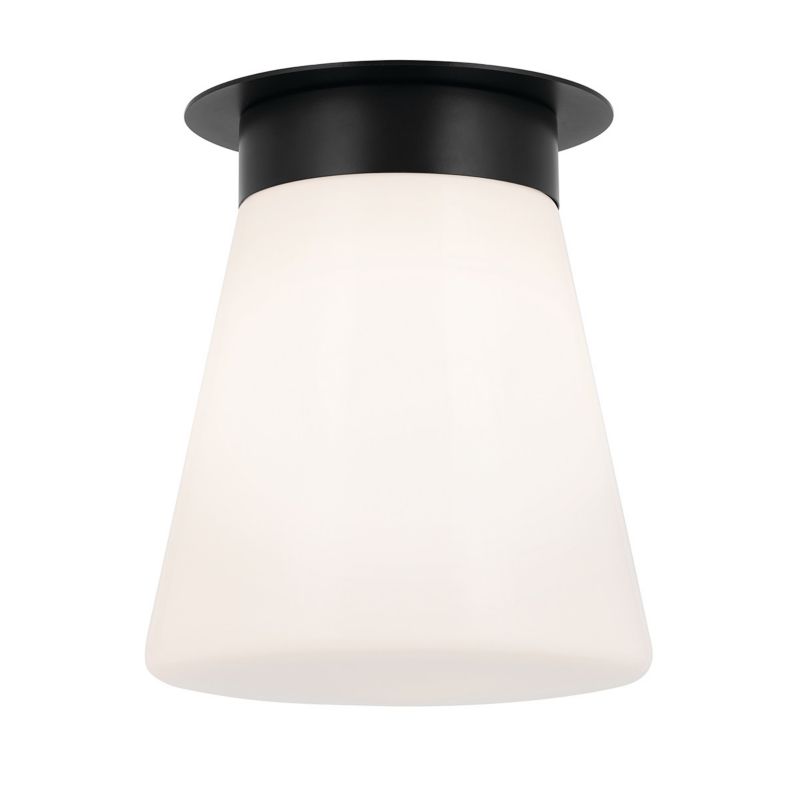 Lampa sufitowa wisząca Kichler Albers 5740 czarno-opalowy minimalistyczna 1xE27 x 40W 1 szt.