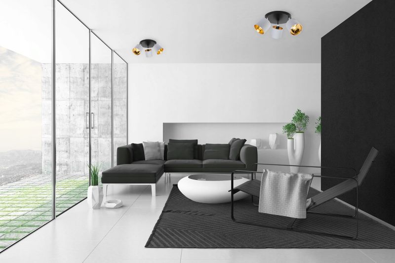 Lampa sufitowa wisząca kinkiet Light Home LH Gama 3x E27 60W jasny szary/złoty 1szt.