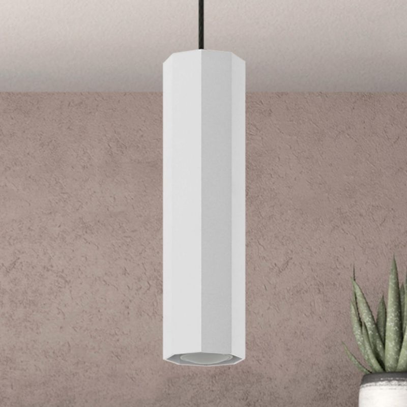 Lampa sufitowa wisząca Lampex Astral biała wym: 80 x 30 cm 2xGU10 x 40W 1 szt.