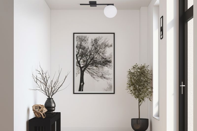 Lampa sufitowa wisząca Light Home LH Alta 1x E14 40W czarny 1szt.