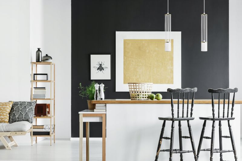 Lampa sufitowa wisząca Light Home LH Aria 2x GU10 biały/złoty 1szt.