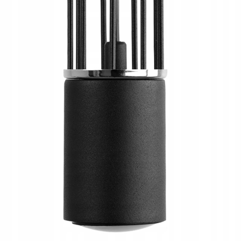 Lampa sufitowa wisząca Light Home LH Aria 6x GU10 czarny/srebrny 1szt.