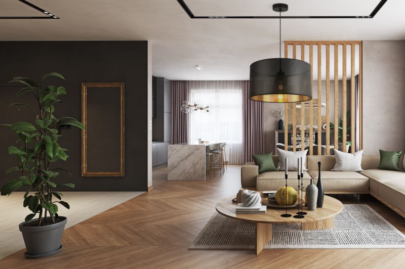 Lampa sufitowa wisząca Light Home LH Asti 1x E27 60W czarny/złoty klosz 35cm 1szt.