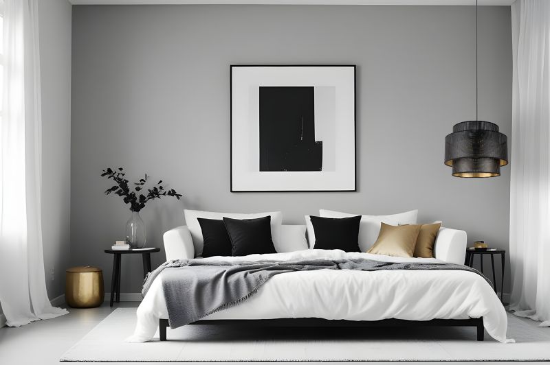 Lampa sufitowa wisząca Light Home LH Asti Trio 1x E27 60W klosz siatka 35cm czarny/złoty podstawa czarna 1szt.