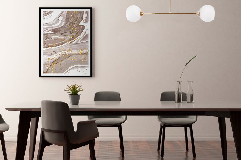 Lampa sufitowa wisząca Light Home LH Asturia 2x E27 60W złoty klosz biały 1szt.
