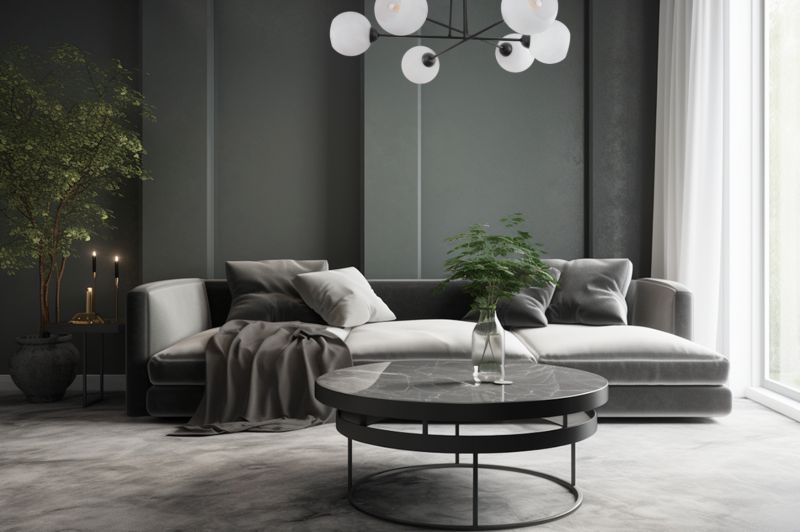 Lampa sufitowa wisząca Light Home LH Asturia 6x E27 60W czarny klosz biały 1szt.