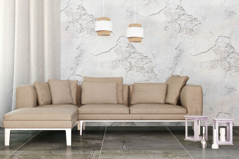 Lampa sufitowa wisząca Light Home LH Boho 2x E27 60W abażur juta biały 1szt.