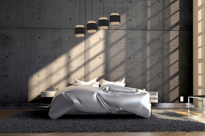 Lampa sufitowa wisząca Light Home LH Boho Juta 4x E27 60W czarny 1szt.