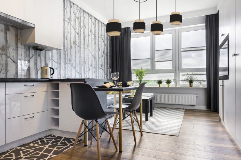 Lampa sufitowa wisząca Light Home LH Boho Juta Pająk 4x E27 60W czarny 1szt.