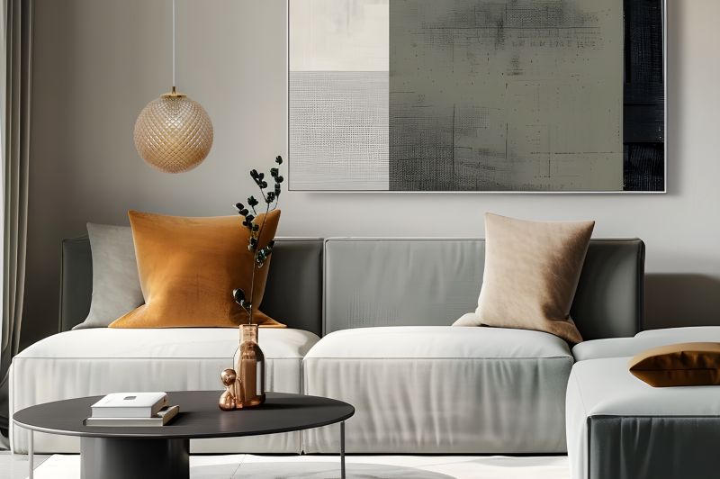 Lampa sufitowa wisząca Light Home LH Cannes 1x E27 60W klosz 25cm miodowy 1szt.