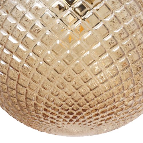 Lampa sufitowa wisząca Light Home LH Cannes 1x E27 60W klosz 25cm miodowy 1szt.