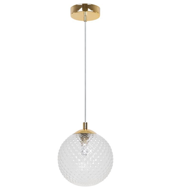 Lampa sufitowa wisząca Light Home LH Cannes 1x G9 klosz 15cm bezbarwny 1szt.