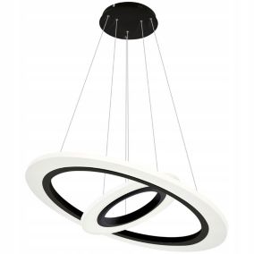 Lampa sufitowa wisząca Light Home LH Cosmo LED 36W LED 4000K 2520lm czarny 1szt.
