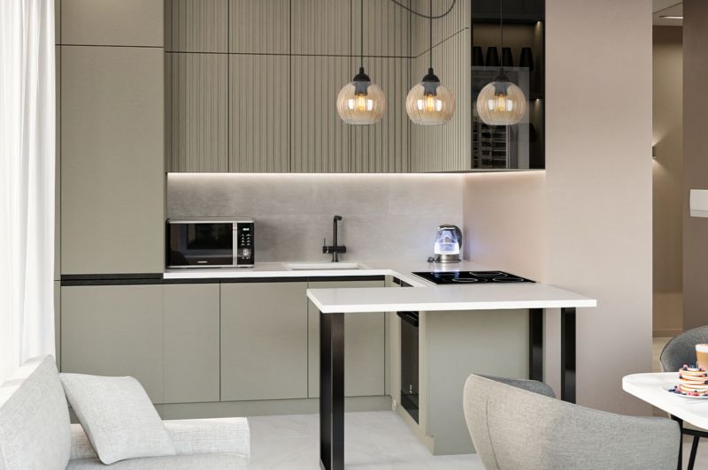 Lampa sufitowa wisząca Light Home LH Costa Pająk 3x E27 60W czarny/miodowy 1szt.