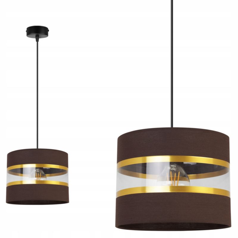 Lampa sufitowa wisząca Light Home LH Elegance Gold 2x E27