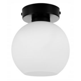 Lampa sufitowa wisząca Light Home LH Eliza kinkiet prosty 1x E27 60W czarny/biały 1szt.