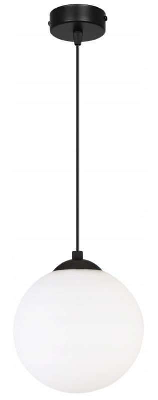 Lampa sufitowa wisząca Light Home LH Florence 1x E27 60W czarny/biały 18cm 1szt.