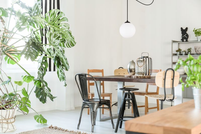 Lampa sufitowa wisząca Light Home LH Florence Pająk 1x E27 60W czarny/biały 18cm 1szt.