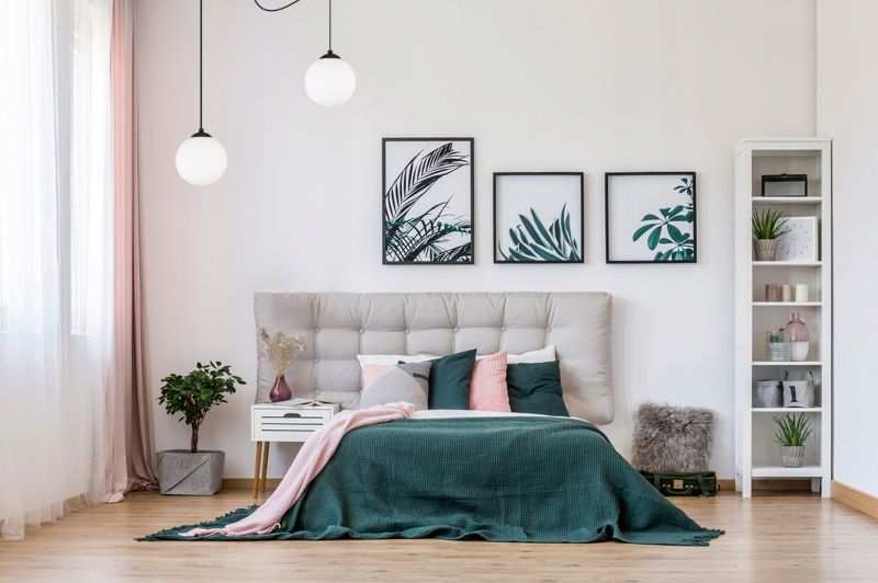 Lampa sufitowa wisząca Light Home LH Florence Pająk 2x E27 60W czarny/biały 15cm 1szt.