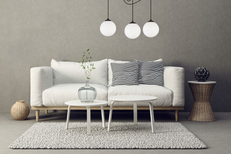 Lampa sufitowa wisząca Light Home LH Florence Pająk 3x E27 60W czarny/biały 15cm 1szt.