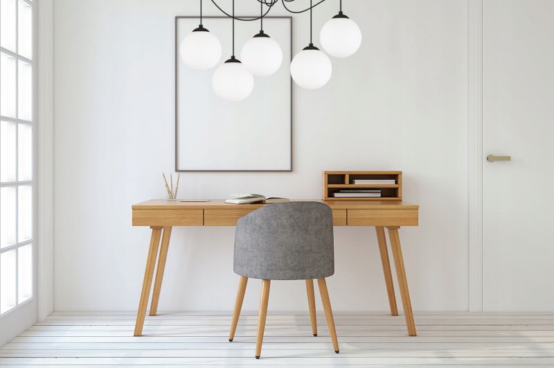 Lampa sufitowa wisząca Light Home LH Florence Pająk 5x E27 60W czarny/biały 15cm 1szt.