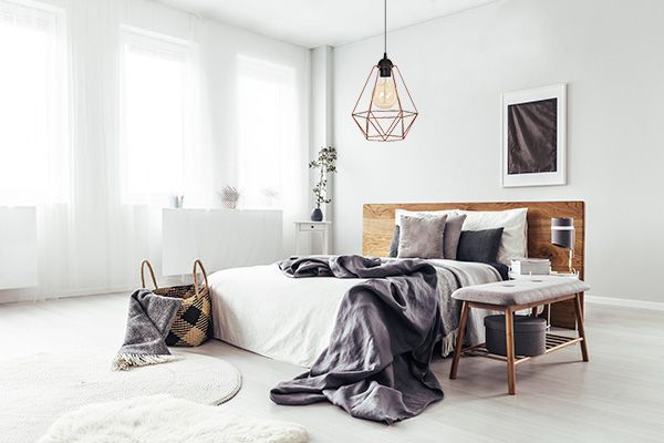Lampa sufitowa wisząca Light Home LH Fusion 1x E27 60W klosz metal diament miedziany 1szt.