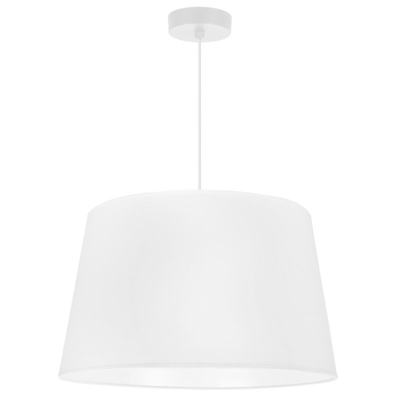 Lampa sufitowa wisząca Light Home LH Gaja Stożek 1x E27 60W biały 1szt.