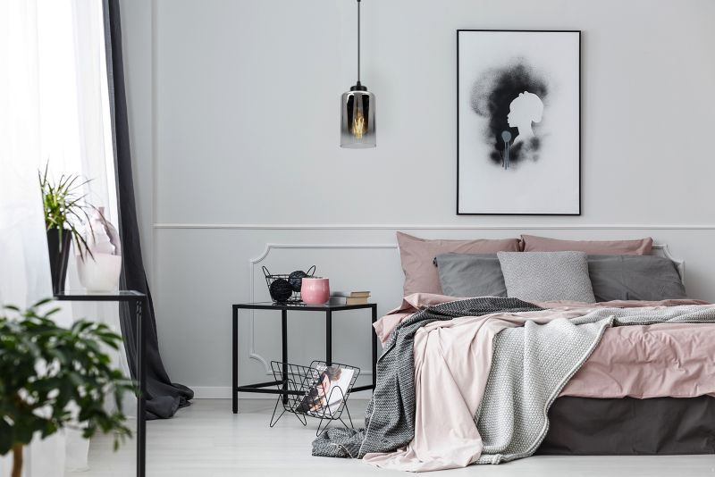 Lampa sufitowa wisząca Light Home LH Hella 1x E27 60W czarny/miodowy 1szt.
