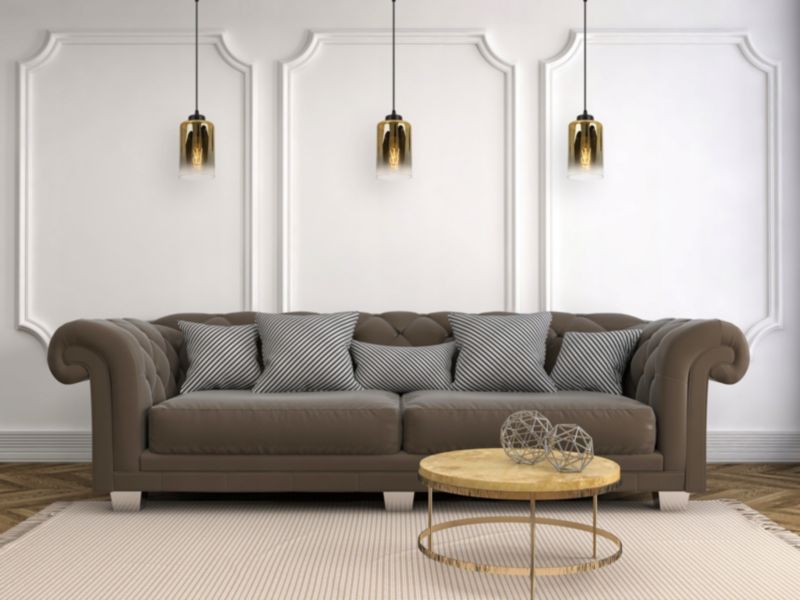 Lampa sufitowa wisząca Light Home LH Hella 1x E27 60W czarny/złoty 1szt.