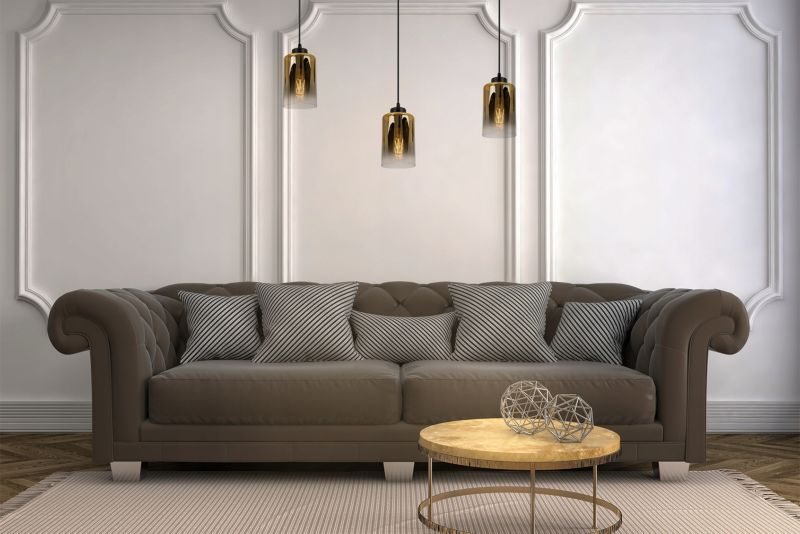 Lampa sufitowa wisząca Light Home LH Hella 3x E27 60W miodowy 1szt.