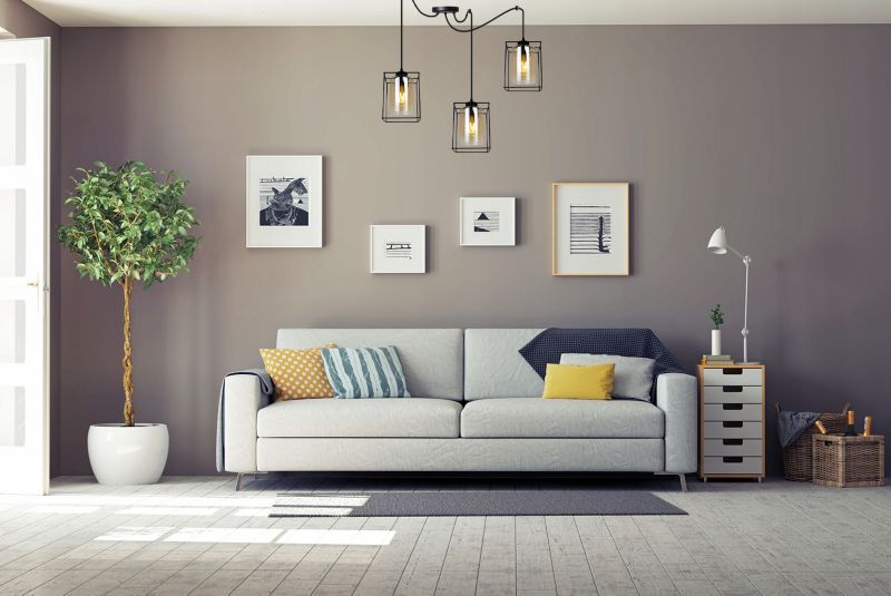 Lampa sufitowa wisząca Light Home LH Hella Cage Pająk 3x E27 60W szkło miodowy 1szt.