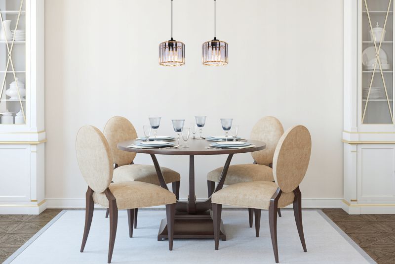 Lampa sufitowa wisząca Light Home LH Holdi 2x E27 60W klosz złote szkło 1szt.