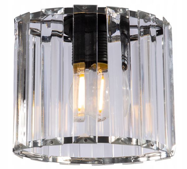 Lampa sufitowa wisząca Light Home LH Holdi 3x E27 60W klosz szkło 1szt.