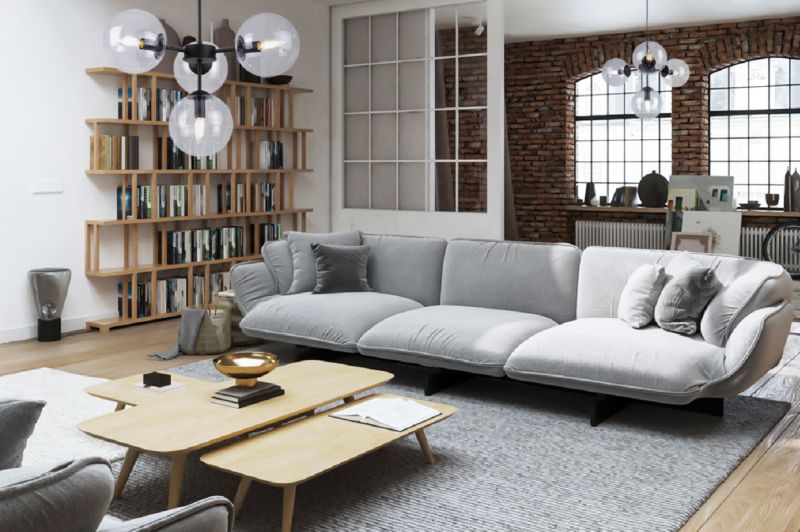 Lampa sufitowa wisząca Light Home LH Imperia 4x E14 60W transparentny 1szt.
