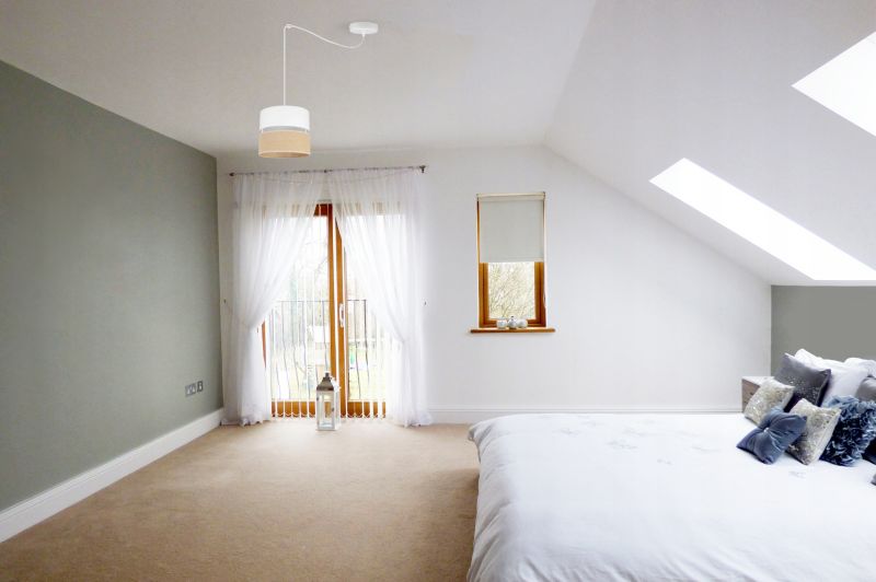 Lampa sufitowa wisząca Light Home LH Juta Pająk 1x E27 60W abażur 20cm tkanina biały 1szt.