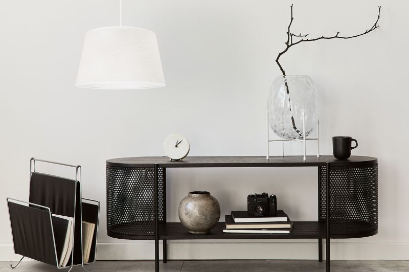Lampa sufitowa wisząca Light Home LH Juta Stożek 1x E27 60W biały 1szt.
