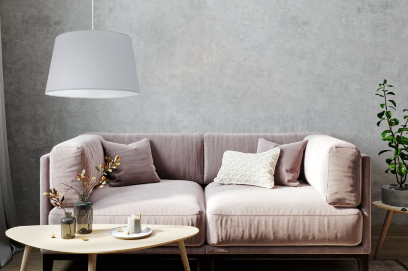 Lampa sufitowa wisząca Light Home LH Juta Stożek 1x E27 60W szary/biały1szt.