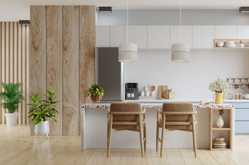 Lampa sufitowa wisząca Light Home LH Len Duo 1x E27 60W klosz 20cm biały/j.beżowy 1szt.