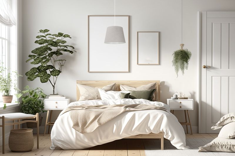 Lampa sufitowa wisząca Light Home LH Len Stożek 1x E27 60W klosz 38cm biały/j.beżowy 1szt.
