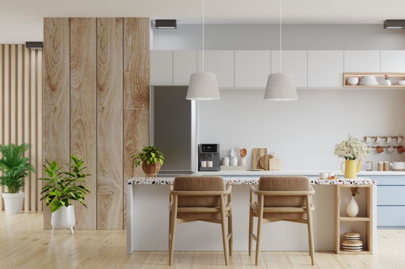 Lampa sufitowa wisząca Light Home LH Len Stożek 1x E27 60W klosz 38cm biały/j.beżowy 1szt.