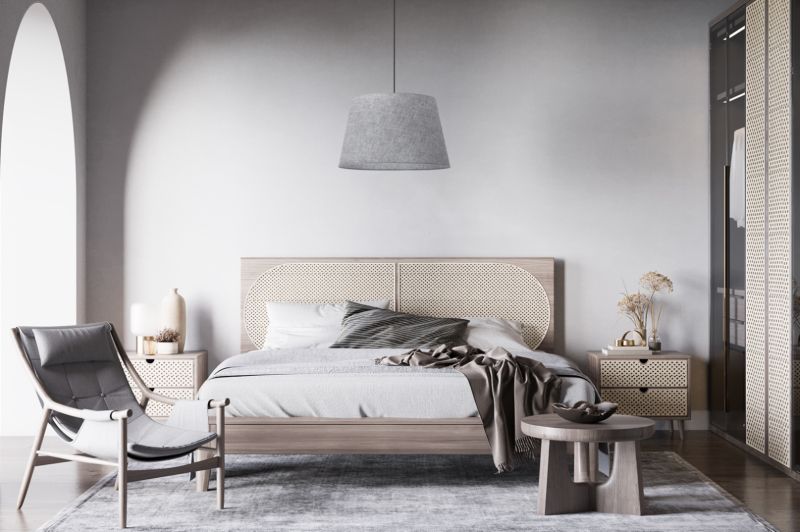 Lampa sufitowa wisząca Light Home LH Len Stożek 1x E27 60W klosz 44cm czarny/j.szary 1szt.