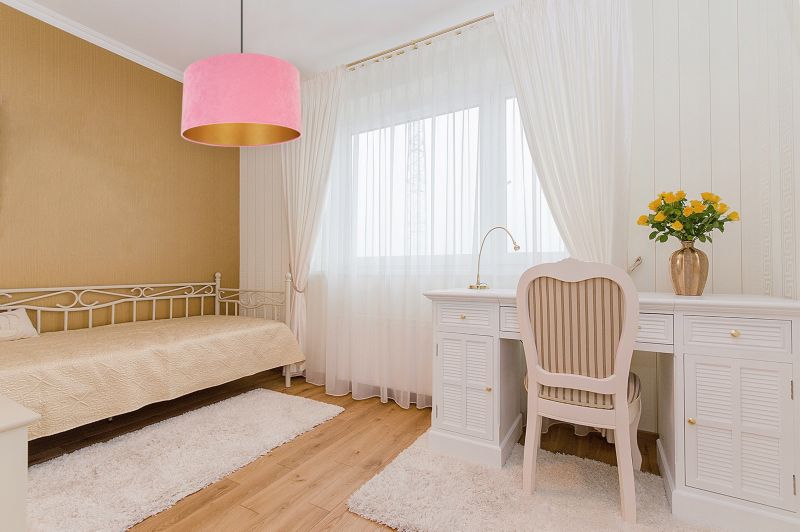 Lampa sufitowa wisząca Light Home LH Mediolan Welur 1x E27 60W różowy/złoty 35cm 1szt.