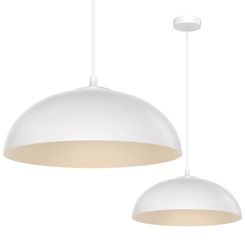 Lampa sufitowa wisząca Light Home LH Misa x E27 biały/kaszmirowy 1szt.