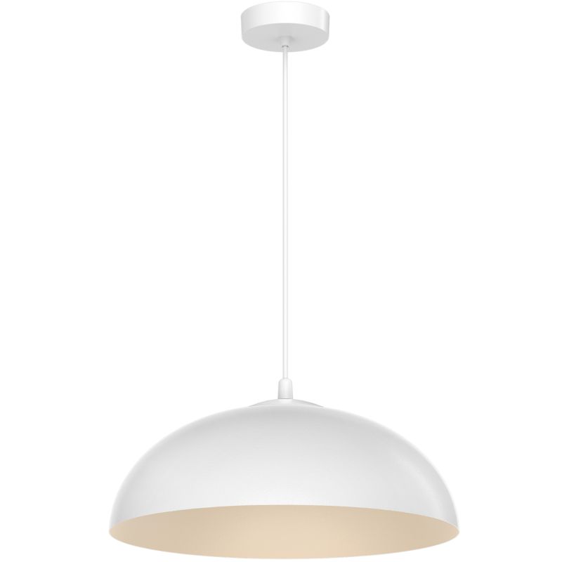 Lampa sufitowa wisząca Light Home LH Misa x E27 biały/kaszmirowy 1szt.