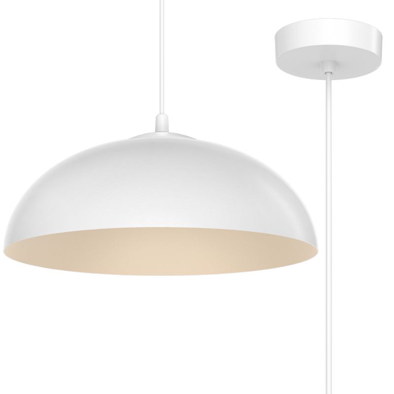 Lampa sufitowa wisząca Light Home LH Misa x E27 biały/kaszmirowy 1szt.