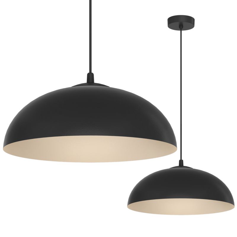 Lampa sufitowa wisząca Light Home LH Misa x E27 czarny/kaszmirowy 1szt.