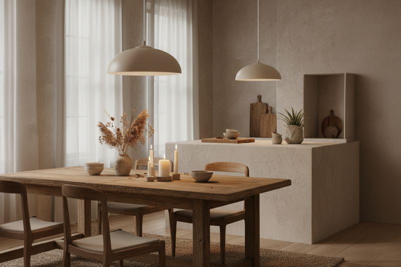 Lampa sufitowa wisząca Light Home LH Misa x E27 kaszmirowy 1szt.