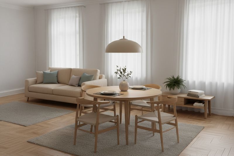 Lampa sufitowa wisząca Light Home LH Misa x E27 kaszmirowy 1szt.