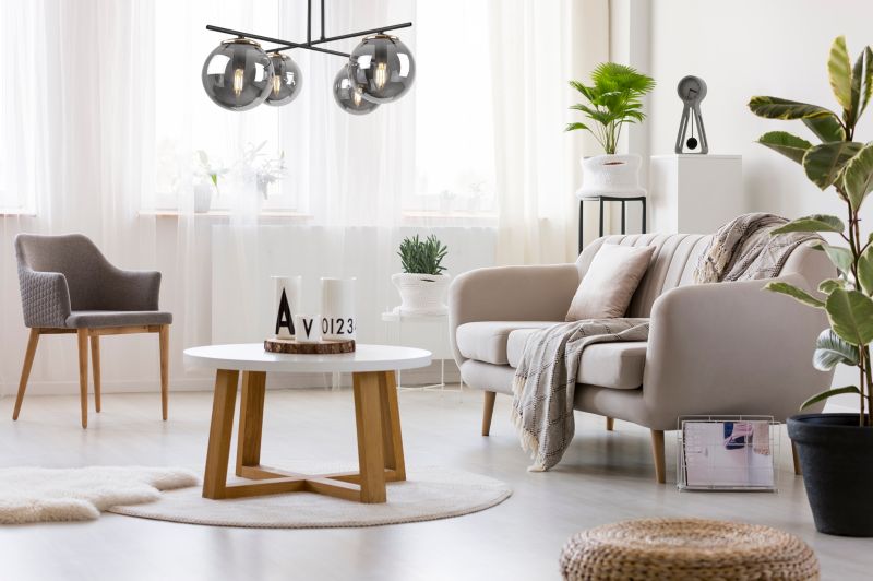 Lampa sufitowa wisząca Light Home LH Modena 4x E14 60W czarny/złoty 1szt.