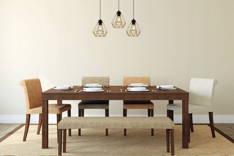 Lampa sufitowa wisząca Light Home LH Nuvola 1x E27 60W metalowy złoty 1szt.